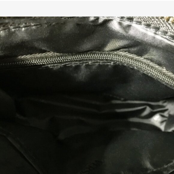 VERSACE Crossbody Perfume Cosmetic Clutch Bag Limited Edition NEW Black Gold - Picture 15 of 16